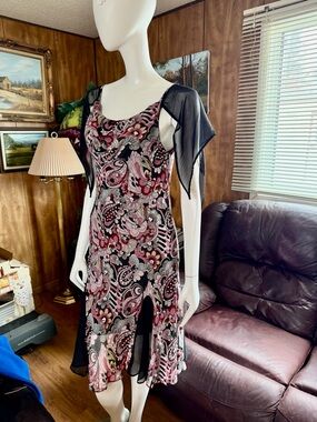 Paisley Boho Flowy Dress